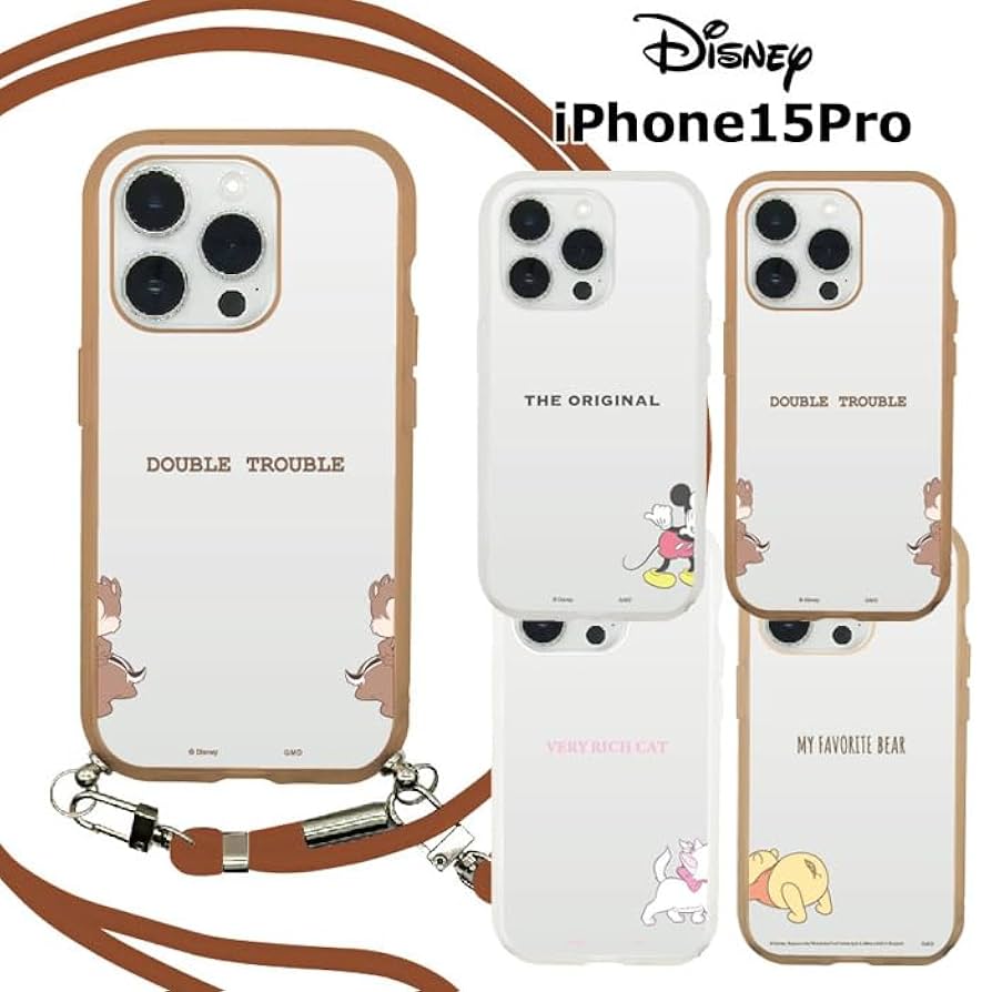 Amazon.co.jp: 【カラー：チップ＆デール】iPhone15Pro
